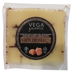 Sheep Cheese with White Truffle Vega Mancha|Queso de Oveja con Trufa Blanca Vega Mancha